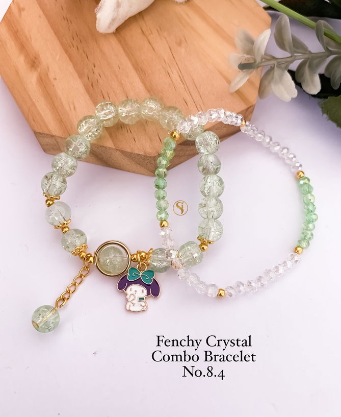 2 Fenchy Crystal  Bracelets Combo Wholesale Shop In Surat
